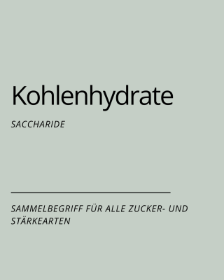 Kohlenhydrate einfach erklärt - Was sind Kohlenhydrate?